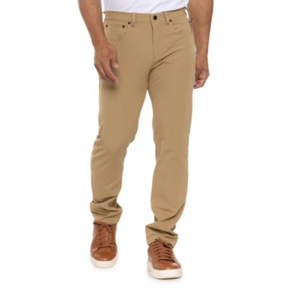 FOURLAPS Traverse Straight-Leg Pants - Khaki 32x32